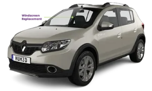 Renault Sandero 2 2013-2019 Windscreen