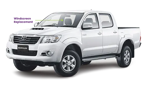 Toyota Hilux 2005-2015 Windscreen
