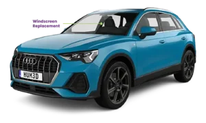 Audi Q3 2019-2022 Windscreen With Rain Sensor