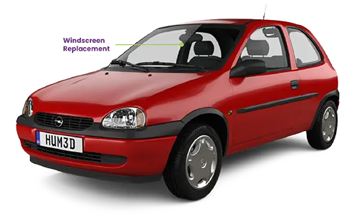 Opel Corsa Lite Windscreen 1996-2007