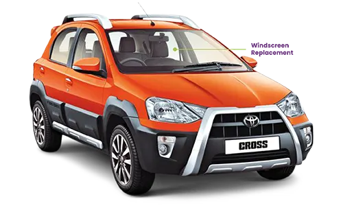Toyota Etios Cross 2012-2020 Windscreen