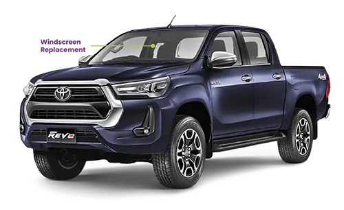 Toyota Hilux 2019-2022 Windscreen With Antenna