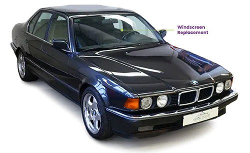 BMW 7 Series E32 1988-1994 Windscreen