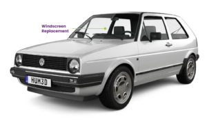VW Golf 1 1996-2008 Windscreen