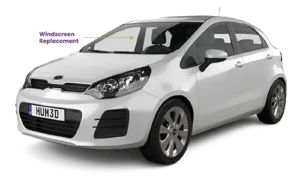 Kia Rio 3 2011-2017 Windscreen