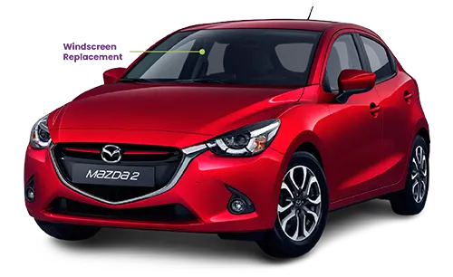 Mazda 2 2015-2023 Windscreen