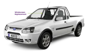 Ford Bantam 2003-2011 Windscreen
