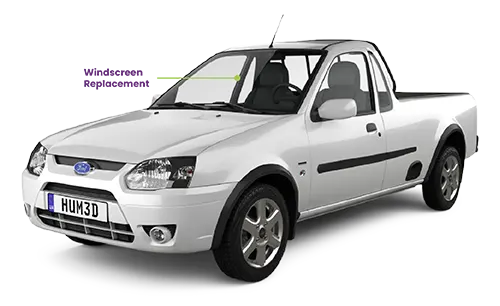 Ford Bantam 2003-2011 Windscreen