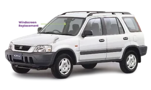 Honda CR-V 1997-2002 Windscreen