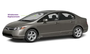 Honda Civic Sedan 2006-2012 Windscreen