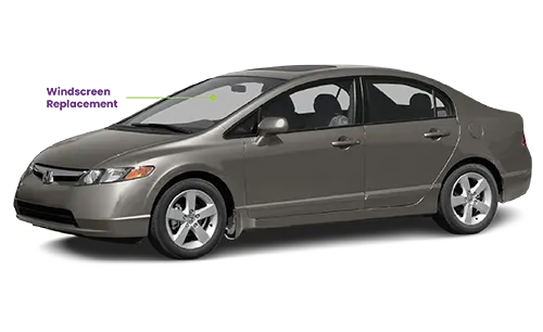 Honda Civic Sedan 2006-2012 Windscreen