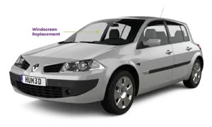 Renault Megane 2 2003-2009 Windscreen With Rain Sensor