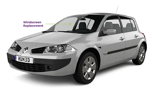 Renault Megane 2 2003-2009 Windscreen With Rain Sensor