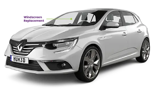 Renault Megane 4 5D 2016-2022 Windscreen With Sensor