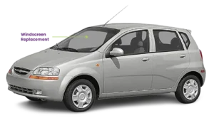 Chevrolet Aveo 2003-2006 Windscreen