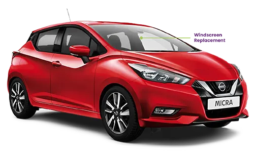 Nissan Micra 2018-2023 Windscreen