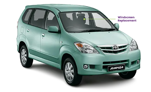 Toyota Avanza 2006-2012 Windscreen