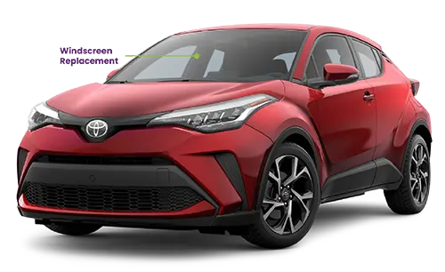 Toyota C-HR 2017-2022 Windscreen