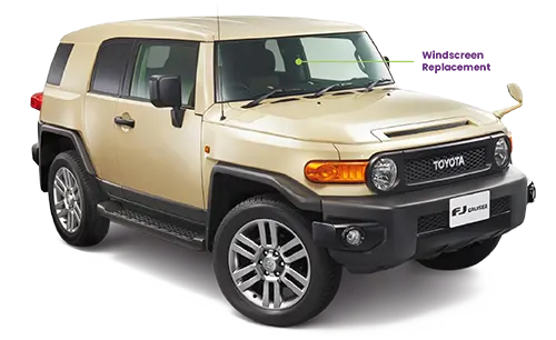 Toyota FJ Cruiser 2011-2022 Windscreen