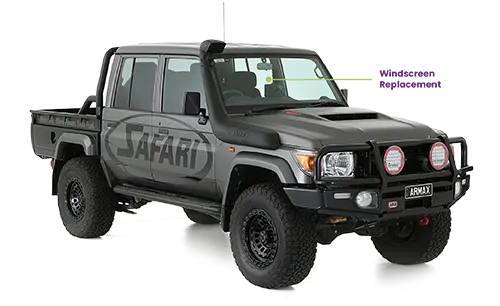 Toyota Landcruiser 79 Series 2008-2022 Windscreen