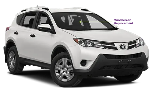 Toyota RAV4 2013-2019 Windscreen With Rain Sensor