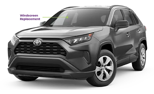 Toyota RAV4 2019-2022 Windscreen