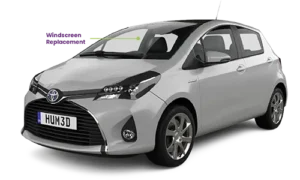 Toyota Yaris 2018-2023 Windscreen