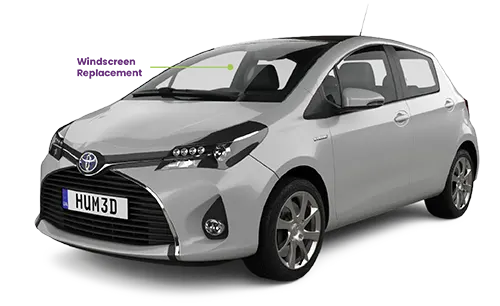 Toyota Yaris 2018-2023 Windscreen
