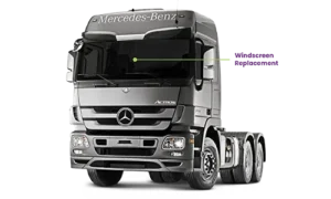 Mercedes-Benz Actros Truck 1999-2018 Windscreen