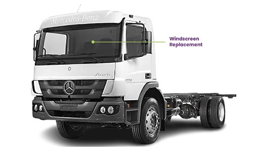 Mercedes-Benz Atego Truck 1999-2022 Windscreen