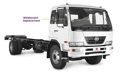 Nissan UD 90/ Nissan UD 80 1999-2022 Truck Windscreen