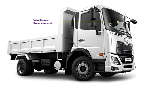 Nissan UD Croner Windscreen LKE/MKE N/Cab 2017-2021