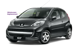 Peugeot 107 Windscreen 2006-2014