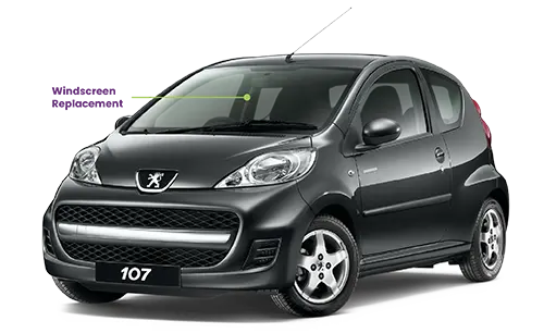 Peugeot 107 Windscreen 2006-2014