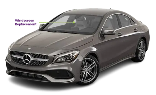Mercedes-Benz CLA W117 Windscreen 2013-2019 With Rain Sensor