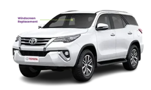 Toyota Fortuner 2016-2021 Windscreen