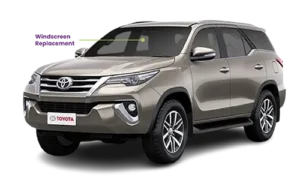 Toyota Fortuner 2016-2021 Windscreen With Antenna