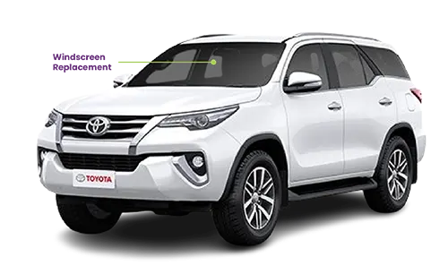 Toyota Fortuner 2016-2021 Windscreen