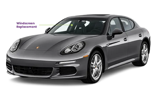 Porsche Panamera 2010-2016 Windscreen With Rain Sensor