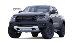Ford Ranger Raptor 2019-2022 Windscreen Sensor Camera Heated