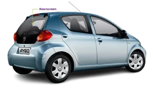 Toyota Aygo Rearscreen 2006-2014