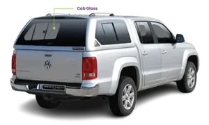 VW Amarok Cab Glass 2010-2023 With Demister